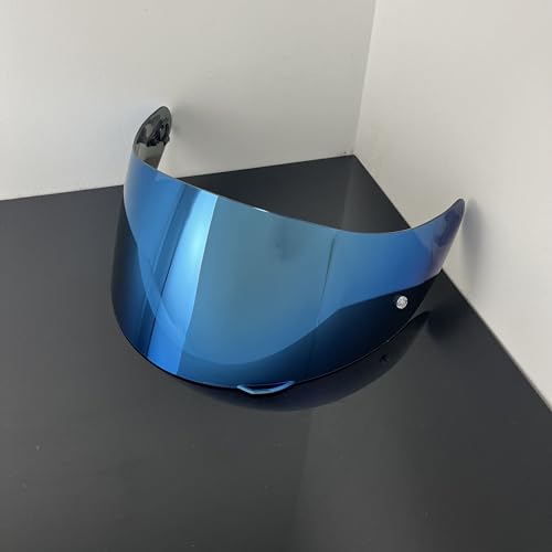 902 Helmet Visor Replacement,Motorcycle Helmet Face Shield for ILM 902,902L,902BT (Revo Ice Blue-Day Use Only) - color: Revo Ice Blue-day Use Only