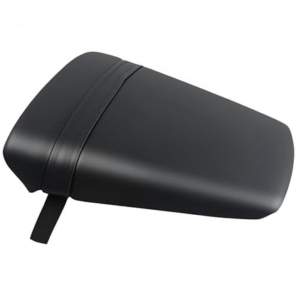 Rear Passenger Pillion Seat Compatible with Yamaha YZF R6 1998-2002 | Synthetic Leather Motorcycle Back Seat Replacement Pad for YZF-R6 1999 2000 2001 - Black - size: YZF R6#98-02