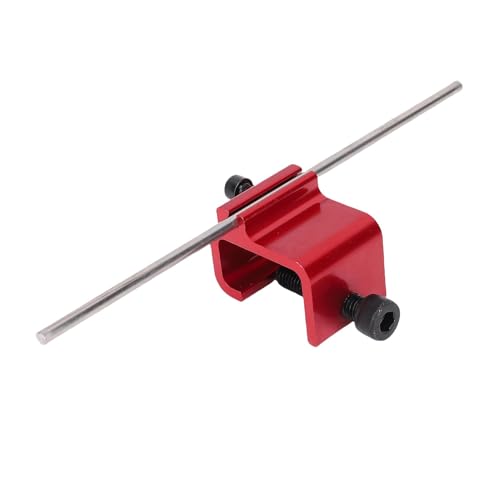 N Alignment Tool 08-0048,Aluminium Alloy Motorcycle Chain Alignment Tool for ATVs and UTVs Er,Sprocket Chain Adjustment,Vehicle Performance (Red) - color: Red