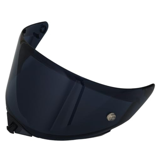 TT Revo Visor,Motorcycle Helmet Visor Face Shield Replacement Helmet Accessories Compatible with KYT TT-Revo (Dark Smoke) - color: Dark Smoke