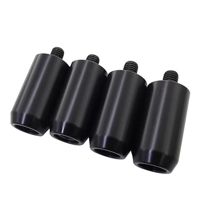 Black 2pcs Motorcycle Crash Bar Guard Ball Engine Guard Collision Protector Lever Head Fit for Harley
