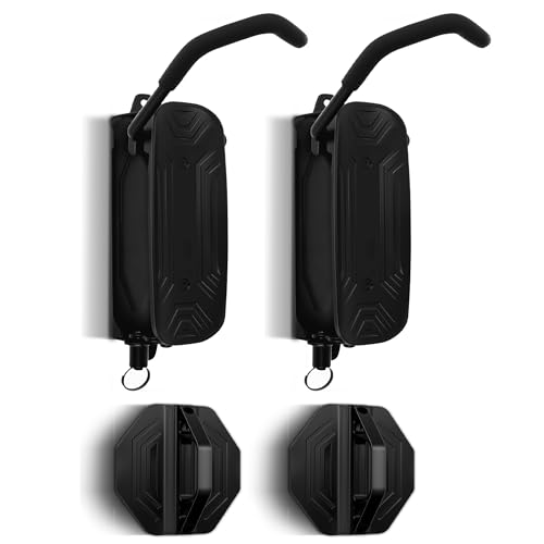 Swivel Bike Wall Mount, Bike Hangers for Garage, Space-Saving Vertical Bike Rack Holds Up to 66lbs, Heavy Duty Bicycle Storage Rack for MTB and Road Bikes, Easy to Install（2 Pack） - size: Rotate Two-Piece Set