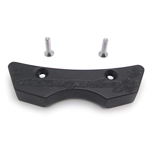 XKMT-Black Tank Pads Center Cover Compatible With Hayabusa Gsxr1300 1997-2012 BLACK Motorbike [B00YWCHUGO]