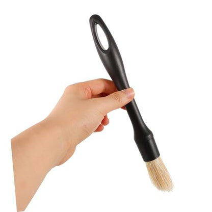 Cabilock Motorcycle Detail Brush Wheel Rim Cleaning Brush Soft Bristles Car Interior Detailing Auto Detailing Tools - size: 23.00X2.50X2.50CM