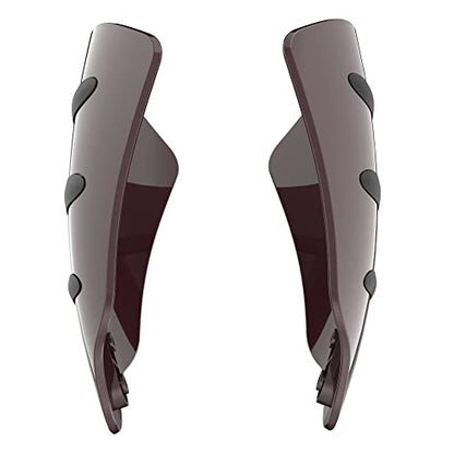 Advanblack Color Matched Hand Guard For Harley Touring & Softails - color: Black Cherry
