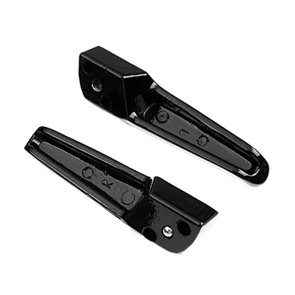 Rear Foot Pegs Footrests for kawasaki ZX-6R ZX-9R ZX10R ZX12R ZX636 EX650 650R KLE650 versys ER6N Z750/Z750S Z1000 Z1000SX ZZR1200 GTR1400 ZZR1400 ZX14 ZX-14 (black-2) - color: Black-2