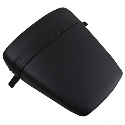 Rear Passenger Pillion Seat Compatible with Yamaha YZF R6 1998-2002 | Synthetic Leather Motorcycle Back Seat Replacement Pad for YZF-R6 1999 2000 2001 - Black - size: YZF R6#98-02