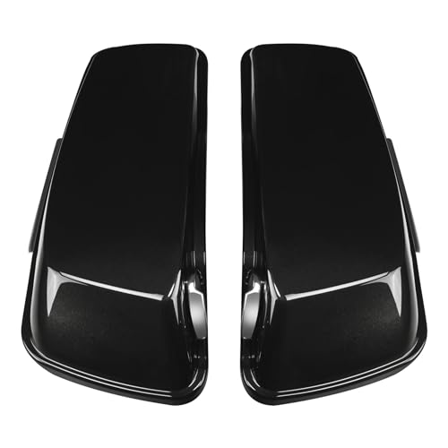 HR3 17RGU Black Quartz Hard Saddlebags Compatible with 2017 Road Glide Ultra FLTRU (Replace for OEM) Fit for 2014-2023 Harley Touring Models - color: Black Quartz 2017RGU