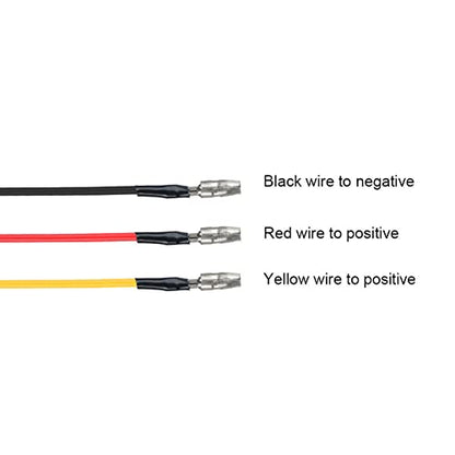 Three T FSFY Motorcycle Turn Signal Lights Indicators For Motorcycle, Scooter, Electrical Bike, Car, Amber & White Light Universal