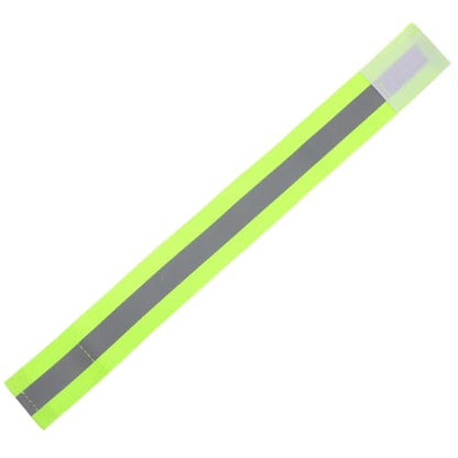 Adjustable Reflective Safety Armband for Outdoor Sports and Walking, High Visibility Elastic Webbing Wristband, Wear Resistant Reflective Strap for Night Running and Cycling