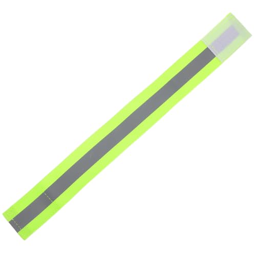 Adjustable Reflective Safety Armband for Outdoor Sports and Walking, High Visibility Elastic Webbing Wristband, Wear Resistant Reflective Strap for Night Running and Cycling