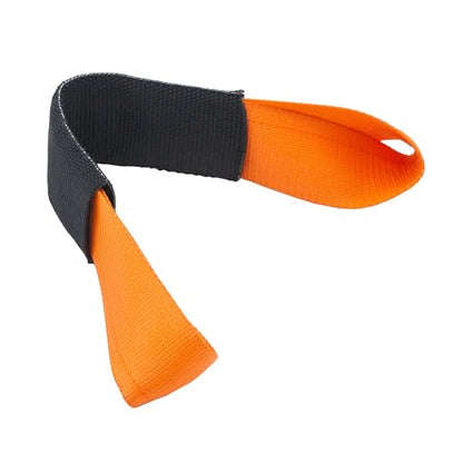 2" x 6' ATV & Motorcycle Ratchet Strap Pack - 4 Tie-Down S-Hook Straps, Soft Loops, Strap Bands & Duffle Bag - 3,335 lb. WLL - Orange - color: orange