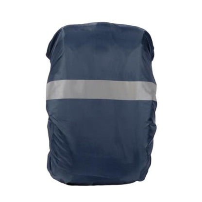 Backpack Rain Cover 20/35L Rain Cover Backpack Reflective Waterproof Bag Outdoor Camping Hiking Climbing Dust Raincover - color: Dark blue-15-25L
