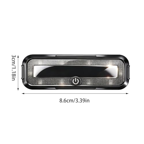 Automotive LED Flashing Lights - Solar Powered Safety Beacons, Warning Signal Lamps, emergencys Visibility Accessories, Durable Driving Equipment | Vehicle Lights Night for Motorcycle RV SUV Electric