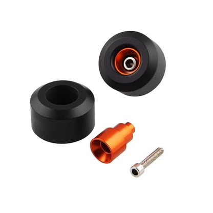 4 Pcs Motorcycle Front Rear Fork Wheel Frame Slider Crash Protector for Duke390 Duke125 Duke200 Duke250 RC 125 200 250 390