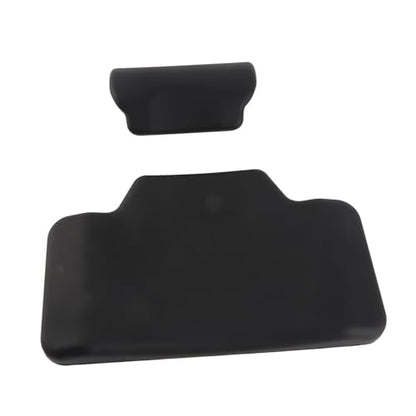 Acouto Motorcycle Top Box Backrest, Motorcycle Back Cushion Passenger Backrest Back Pad Rear Saddlebag Trunk Sticker Decal Top Case Cushion, Motorcycle Luggage Case Back Cushion