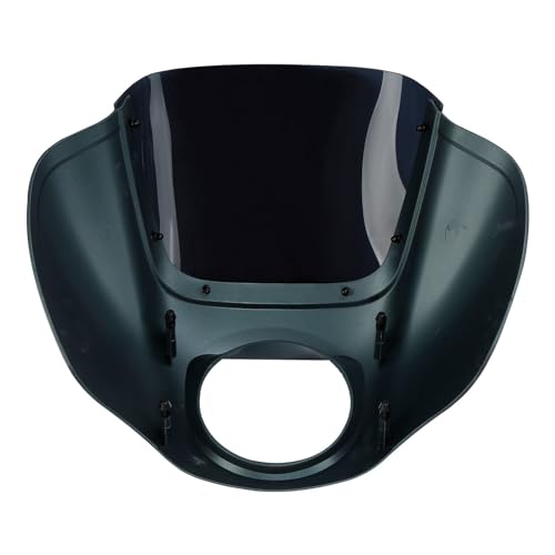 Front Headlight Quarter Fairing Windshield Fit For Harley Softail Low Rider FXLR Street Bob FXBB 2018-2020 Low Rider S FXLRS 2020-2025 Softail Standard FXST 2020-2024 Spruce - color: Fairing Spruce #2