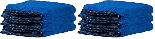 Chemical Guys Professional Grade Premium Microfiber Towels for Cars,Blue,16" x 16",Ultra-Soft and Scratch-Free Car Detailing Cloths for Trucks,Motorcycles,and More,(Pack of 6) - color: Blue (Pack of 2), size: 6 Pack