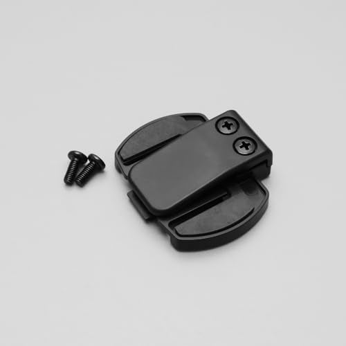 ECSiNG 2pcs Motorcycle Helmet Bluetooth Headset Intercom Bracket Bluetooth Intercom Host Bracket Mounting Clip Compatible with V6 V4 Series Motorcycle Intercom