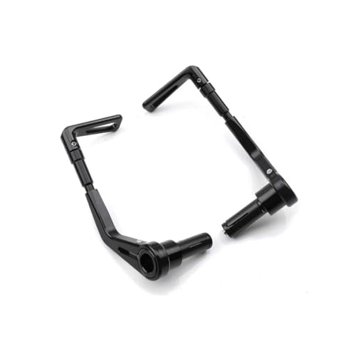 Motorcycle Handguard Lever 14mm-17mm Universal Motorcycle Handlebar Hand Guards Adjustable for MT09 MT07 for S1000RR CRF450 for - color: Black