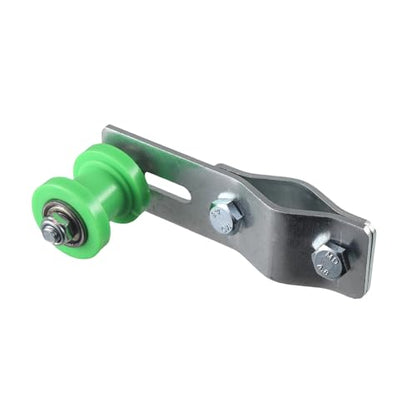 Chain Tensioner Adjuster and Green 8mm chain tensioner Guide wheel for 49cc 60cc 66cc 80cc Engine Motorized Bicycle Dirt Bike bicycles. - color: green