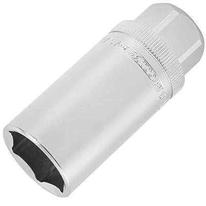 OEMTOOLS 22883 Magnetic Spark Plug Socket, 13/16 Inch 3/8 Inch Drive Spark Plug Socket, Deep Well Socket with Magnetic Retention, Hard Chrome Finish, Alloy Steel Construction - style: 13/16 inch
