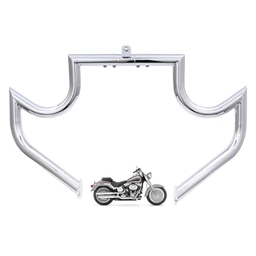 1.5" Crash Bar Engine Guard Highway Freeway Bar for Harley Davidson Touring Road King Street Glide Electra Glide CVO and Trike Models (Fit for 1997-2008 Touring, Chrome-C) - color: Chrome-C, size: Fit for 1997-2008 Touring