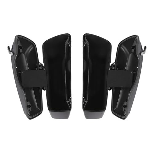 HR3 Gauntlet Gray Metallic Hard Saddlebags Compatible with 2021 Street Glide Special FLHXS Ultra Limited FLHTK (Replace for OEM) Fit for 2014-2023 Harley Touring Models - color: Gauntlet Gray Metallic