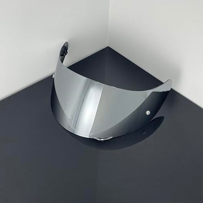 902 Helmet Visor Replacement,Motorcycle Helmet Face Shield for ILM 902,902L,902BT (Silver-Day Use Only) - color: Silver-day Use Only