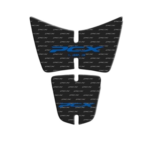 Tank Sticker Motorcycle Fuel Tank Decorative Sticker Crystal Anti-Scratch Protection Pad Color Decal for PCX 125 150 2012-17 - color: PCX-2