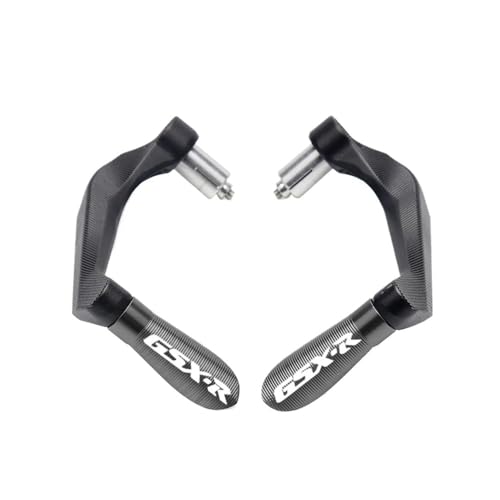 Handlebar Protector Motorcycle for SU&ZUKI GSXR 600 750 1000 K3 K4 K5 K6 K7 K8 Motocycle Handlebar Handle Grips Bar Ends Brake Clutch Levers Guard Protector - color: A Titanium