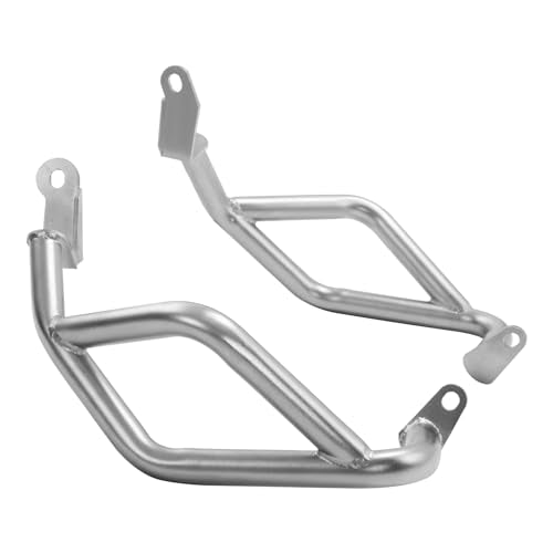 TCT-MOTORPARTS Engine Guard Crash Bar Upper Lower Engine Bar Protector Fit For Honda CB500X ABS 2019-2023 CB400X 2021 Silver - color: Silver