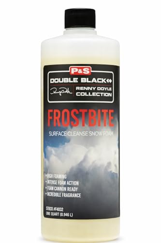 P&S Professional Detail Products Frostbite Surface Cleanse Snow Foam – High Foaming Car Shampoo, Lifts Dirt & Contaminants, Safe for All Paint & Finishes, Perfect for Cannon Use - 1 Quart - size: 32 Fl Oz (Pack of 1)