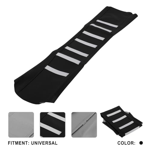 Dirt Bike Seat Cover,Universal Motorcycle Grip Cushion Guard for Most Dirtbike Ebike Like CRF CR YZ TTR WR KX KLX EX EXC 50 80 85 110 125 150 250 450-Black - color: Black