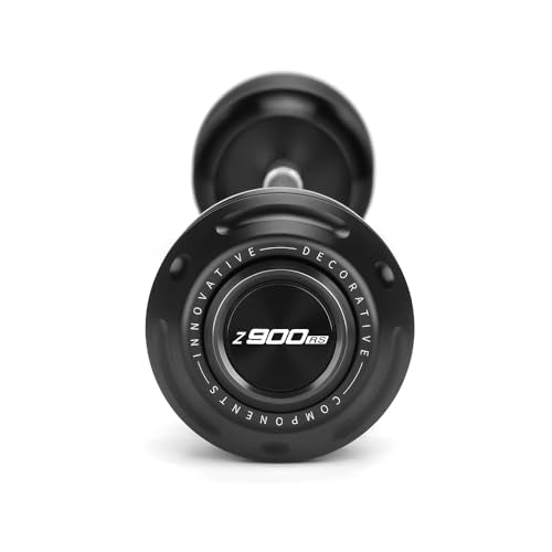 Motorcycle Rear Wheel Axle Fork Slider Crash Protector Compatible With K.awasaki Z900RS 2018 2019 2020 2021 2022 2023 2024 2025 | Z900 RS RS900 ZR900 Accessories (Black) - color: black, size: Rear