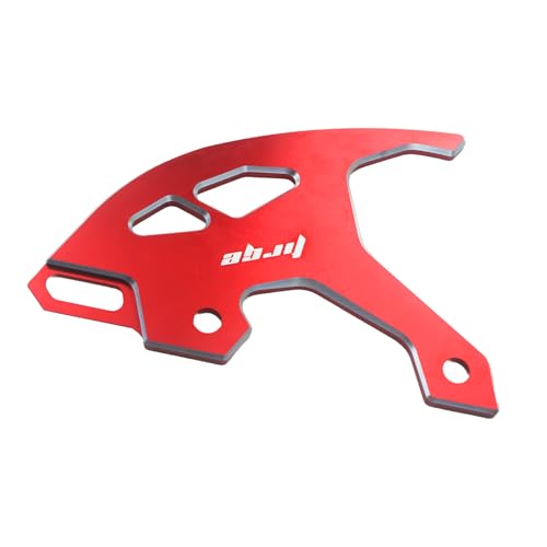 Motorcycle Parts CNC Aluminum Brake Disc Caliper Guard Cover Protector for CRF450R 2002-2025 CRF250R 2004-2025 CRF450X 2005-2017 CRF250X 2004-2017 CRF450RX 2017-2025 Dirt Pit Bike - size: Caliper Guard + Brake Disc Guard