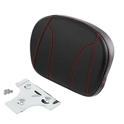 TCMT Detachable Sissy Bar Backrest Pad Fits For Harley 1997-2023 Touring Road King 2018-2023 Softail Slim FLSL Low Rider FXLR - color: Style K