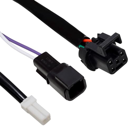 Rear Trunk Tour Luggage Pack Wiring Harness Kit for Harley Touring Electra Glide Road King Street Glide Road Glide Models 2014-2025 - color: Black 17-Functions Trunk Harnesses