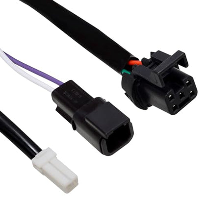 Rear Trunk Tour Luggage Pack Wiring Harness Kit for Harley Touring Electra Glide Road King Street Glide Road Glide Models 2014-2025 - color: Black 17-Functions Trunk Harnesses