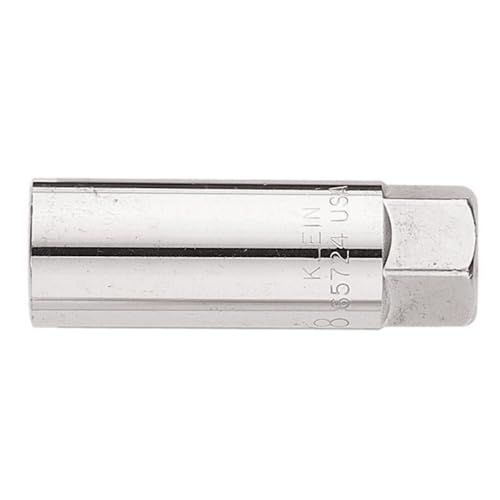 Klein Tools 65724 5/8-Inch Spark Plug Socket, 3/8-Inch Drive