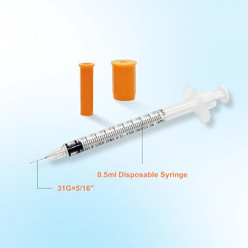0.5mL - 31G - 8mm Precision Liquid Dispensing Tip, Fine Application - size: 0.5mL-31G-8mm