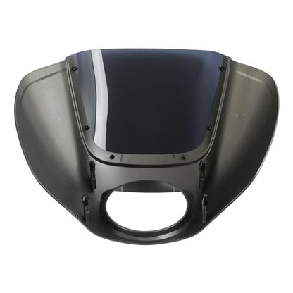 Front Headlight Quarter Fairing Windshield Fit For Harley Softail Low Rider FXLR Street Bob FXBB 2018-2020 Low Rider S FXLRS 2020-2025 Softail Standard FXST 2020-2024 Industrial Gray - color: Fairing Industrial Gray #5