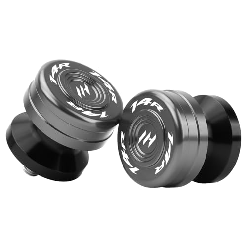 M10 Motorcycle Swingarm Spools For Ninja ZX-14R 2012-2018 CNC Aluminum Paddock Stand Sliders for Rear Swingarm Protection (See details below) ninja zx-14r Accessories (Gray) - color: Gray
