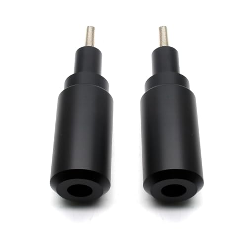 MZS Motorcycle Frame Sliders, Falling Crash Protector Guards No Cut Kits Black Compatible with Z900 2017-2025 / Z900SE 2022-2025 / Z900RS 2018-2025 - size: Z900