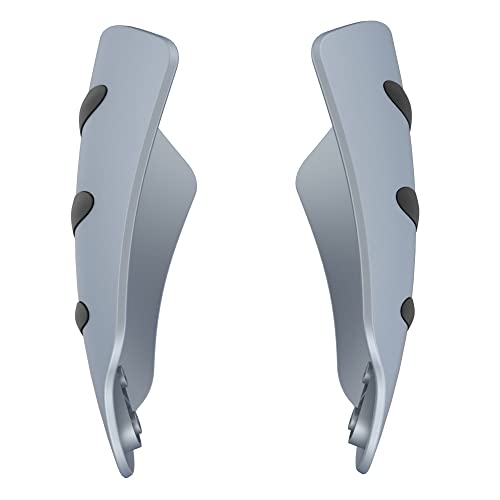 US Stock Advanblack Color Matched Hand Guard For Harley Touring & Softails - color: Baracuda Silver Denim