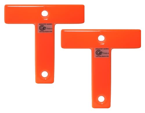 Industry Marks T-Mark (Fluorescent Orange) - color: Fluorescent Orange
