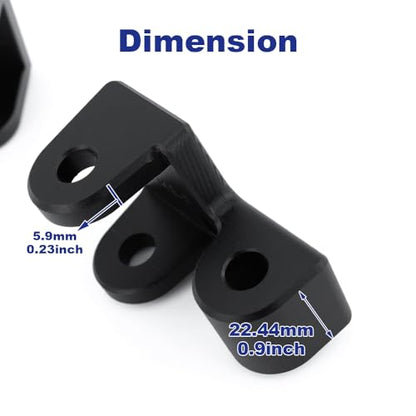 Xitomer Footpeg Lowering Mounts Compatible with GSX-S1000GT / GT+ 2022-2025 Rider Peg Lowering Brackets Motorcycle Foot peg and Control Lowering Kit (For Rider) - style: For Rider