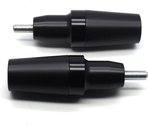 MZS Motorcycle Frame Sliders Compatible with YZF R7 2022-2025, Falling Anti Crash Protector Guards No Cut Kits Black - size: YZF-R7