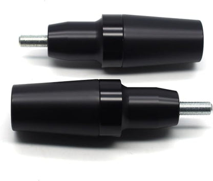 MZS Motorcycle Frame Sliders Compatible with YZF R7 2022-2025, Falling Anti Crash Protector Guards No Cut Kits Black - size: YZF-R7