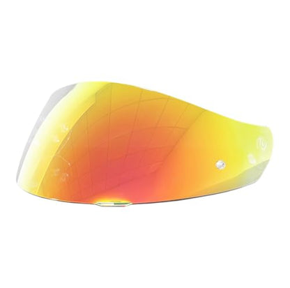 HJ-17 Helmet Visor Replacement,UV Protective Helmet Face Shield Compatible with CL-MAX II,IS-MAX BT,SY-MAX III,IS-MAX II,CL-MAX 3,C90,C91,C91N(Revo Clear Red-Day&Night Use) - color: Revo Clear Red-day&night Use